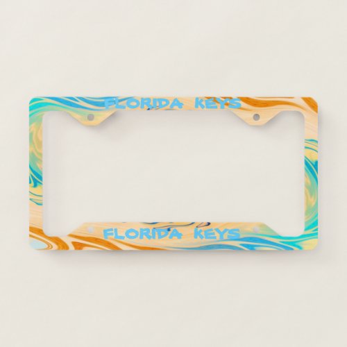 Florida Keys License Plate Frame