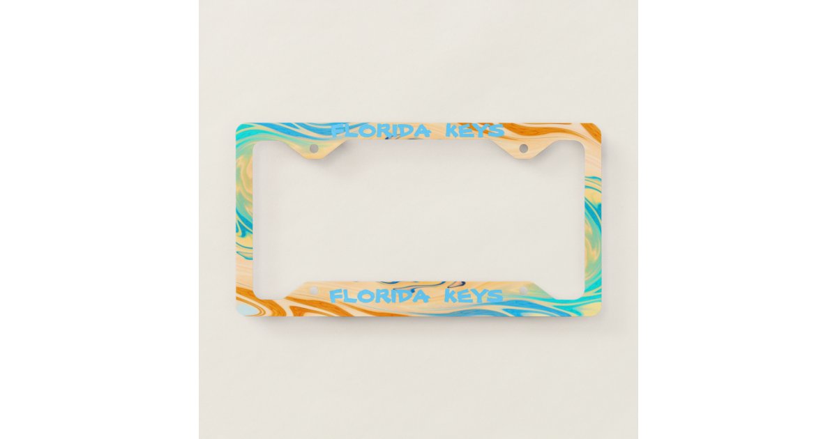 Florida Keys License Plate Frame Zazzle