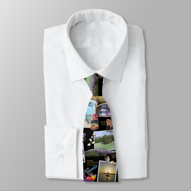 Florida Keys Neck Tie (Tied)
