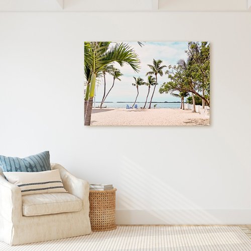 Florida Keys Ocean Scene Canvas Print