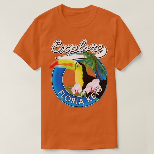 Florida keys retro T-Shirt (Design Front)