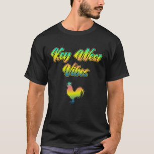 Florida Keys Rooster Vibes The Conch Republic of T-Shirt