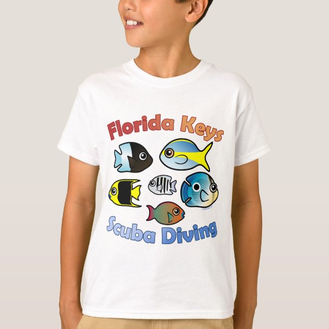 Florida Keys Scuba Diving T-Shirt (Front)