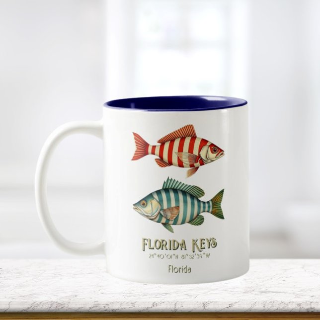 Florida Keys souvenir nautical fish Mug (Creator Uploaded)