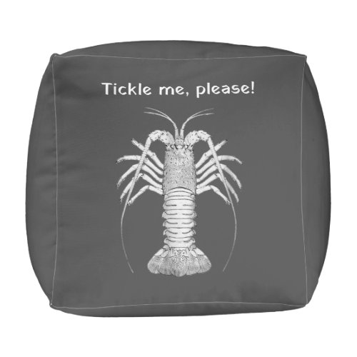 Florida Keys Spiny Lobster Tickle Me Please Pouf