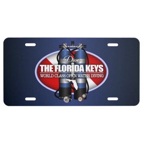 Florida Keys ST License Plate