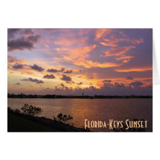 Florida-Keys Sunset Cards