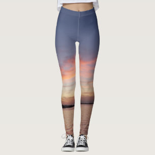 Florida Keys sunset leggings