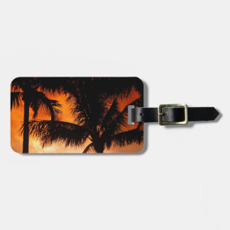 Florida Keys Sunset Luggage Tag