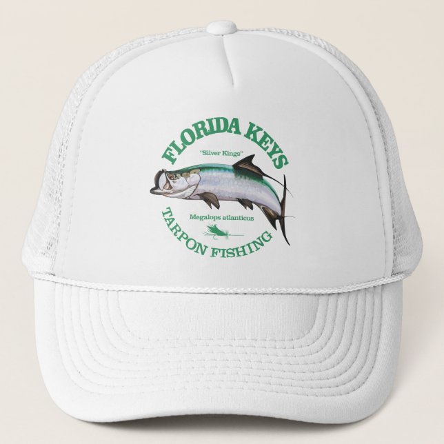 Florida Keys (Tarpon) Trucker Hat (Front)
