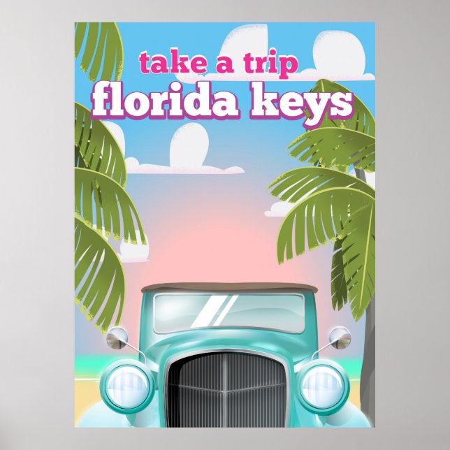 Florida Keys Travel poster (Front)