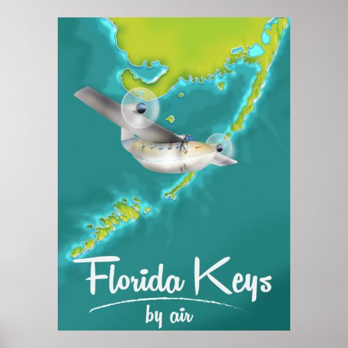 Florida Keys Vintage travel poster