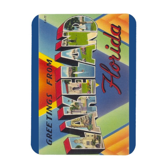 Florida, Lakeland Magnet (Vertical)