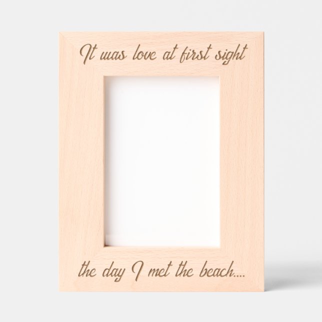 Florida Laser Engraved Picture Frame (Front)