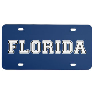 Florida License Plate