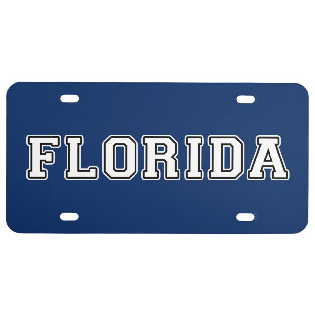 Florida License Plate (Front)