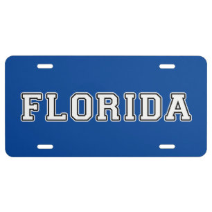 Florida License Plate