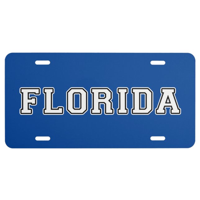 Florida License Plate (Front)