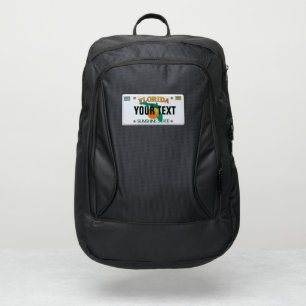 Florida License Plate (customizable) Port Authority® Backpack