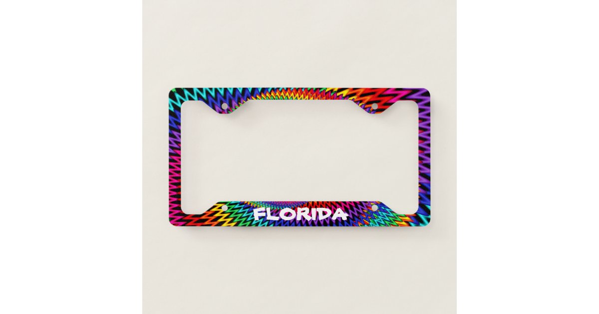 Florida License Plate Frame Zazzle