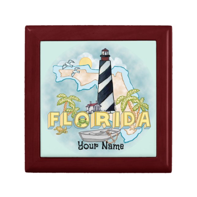 Florida Lighthouse  Gift Box (Front)