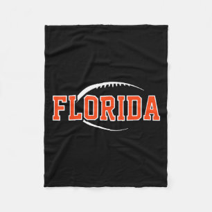 Florida Line Cool Fl Pride Women Girls Sister Daug Fleece Blanket