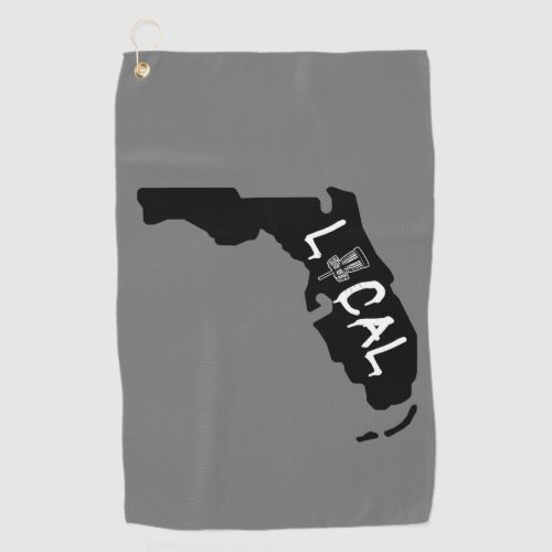 Florida Local Disc Golf Disc Towel