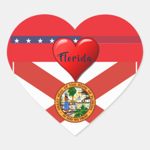 Florida Love Sunshine Sticker