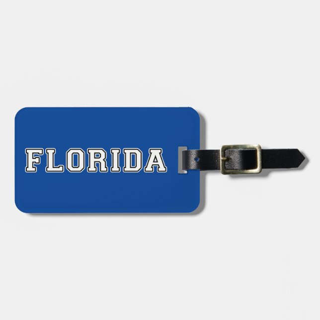 Florida Luggage Tag (Front Horizontal)
