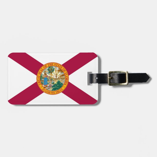 Florida Luggage Tag (Front Horizontal)