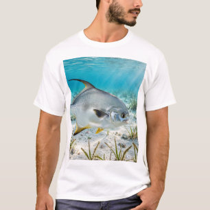 Florida Man Permit Sand Flat Keys Fish T-Shirt