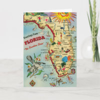 Florida Map - Father's Day