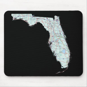 Florida Map Mousepad