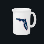 Florida Marks Beverage Pitcher<br><div class="desc">Check out these Floriday Atlantic designs! Show off your Owlsley pride with these new University products. These make the perfect gifts for the FAU Owls student, alumni, family, friend or fan in your life. All of these Zazzle products are customizable with your name, class year, or club. Go Floriday Atlantic!...</div>