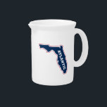 Florida Marks Beverage Pitcher<br><div class="desc">Check out these Floriday Atlantic designs! Show off your Owlsley pride with these new University products. These make the perfect gifts for the FAU Owls student, alumni, family, friend or fan in your life. All of these Zazzle products are customizable with your name, class year, or club. Go Floriday Atlantic!...</div>