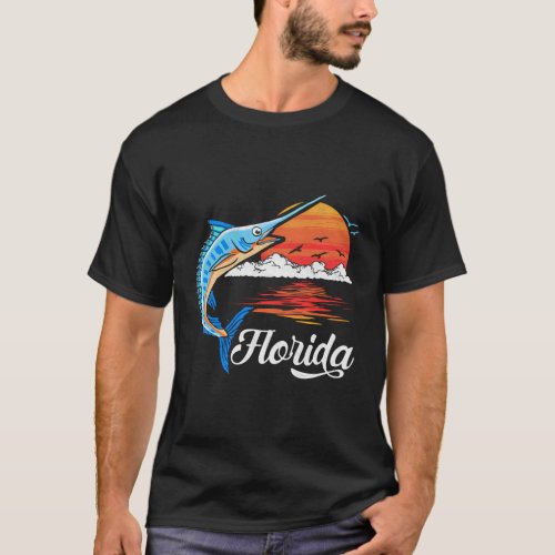 Florida Marlin And Billfish T_Shirt