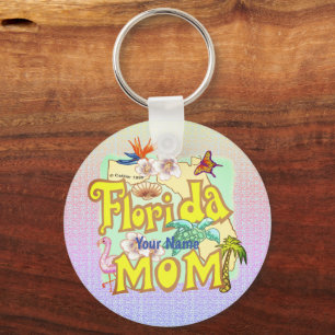 Florida Mom keychain
