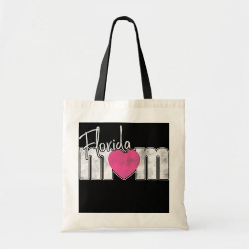 Florida Mothers Day Gift Mom Wife Mommy Heart Tote Bag
