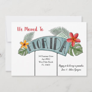 Florida Moving Announcement