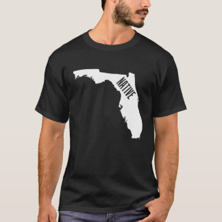 Florida Native Home Pride State Outline Summer T S T-Shirt