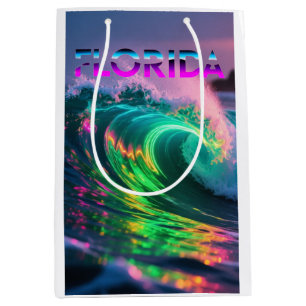 Florida – Neon Wave Vibes Medium Gift Bag