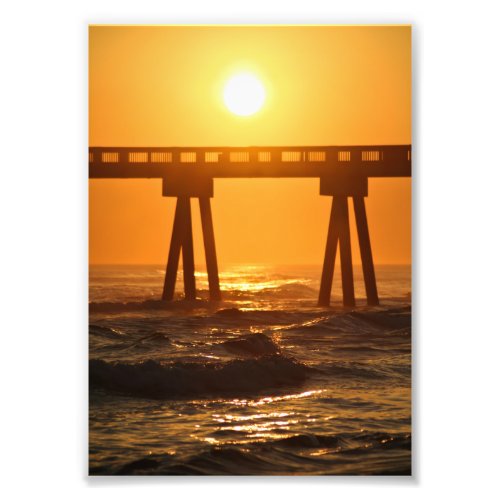 Florida Ocean Sunset 5x7 Photo