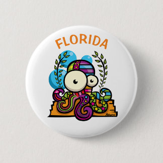 Florida Octopus Button