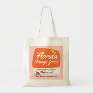 Florida Orange Juice Tote Bag