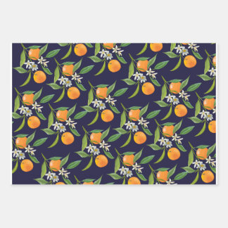 Florida Orange Wrapping Paper Sheets