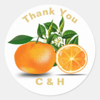 Florida Oranges & Blossom Personalized