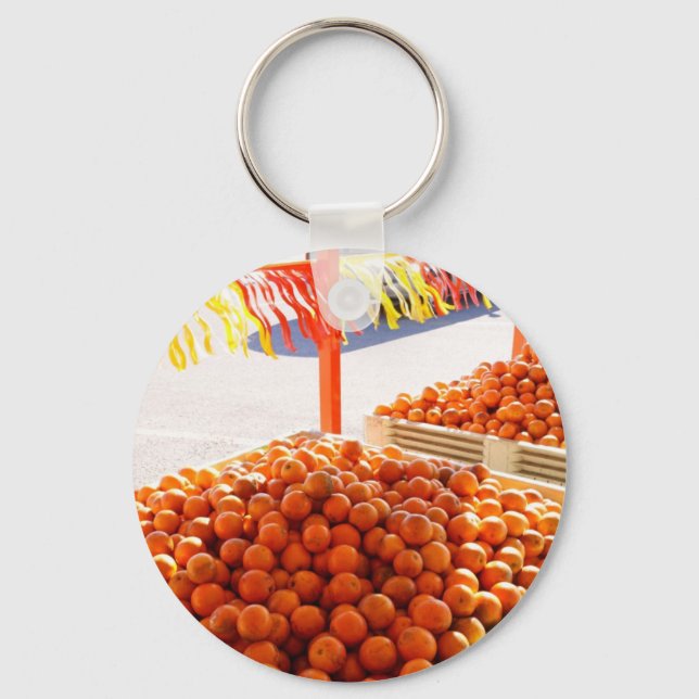 Florida Oranges Keychain (Front)