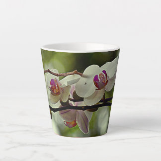 Florida Orchid Latte Mug