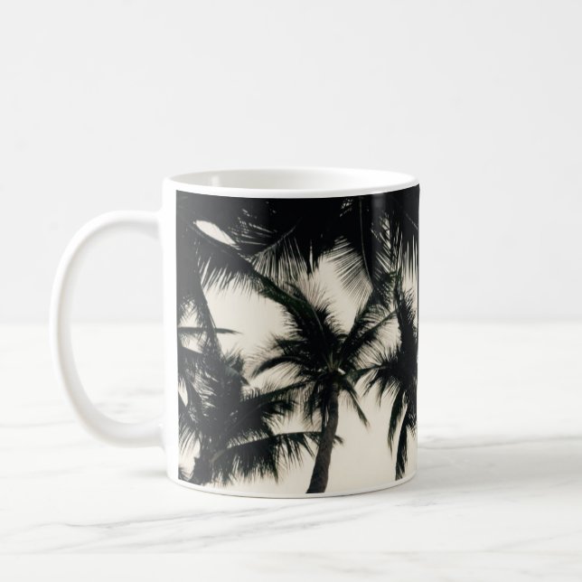 Florida Palm Tree Coffee Mug (Left)