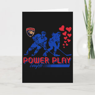 Florida Panthers Valentine Power Play Couple Nhl Card